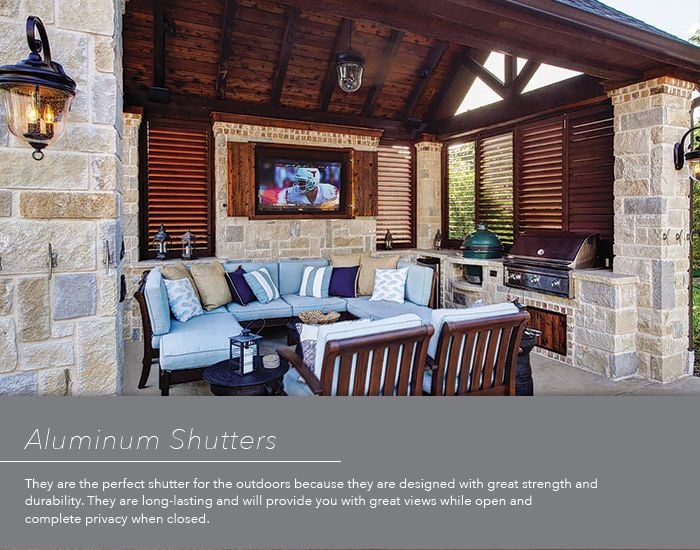 aluminum exterior shutters
