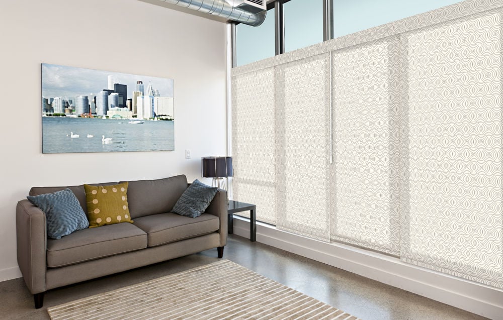 Sliding Panels in Living Room