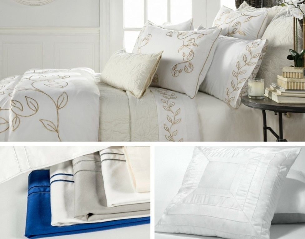 inspired custom bedding