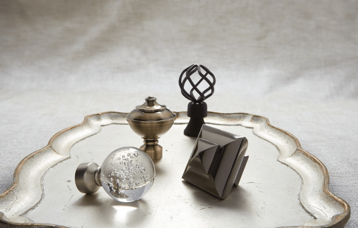 decorative drapery hardware