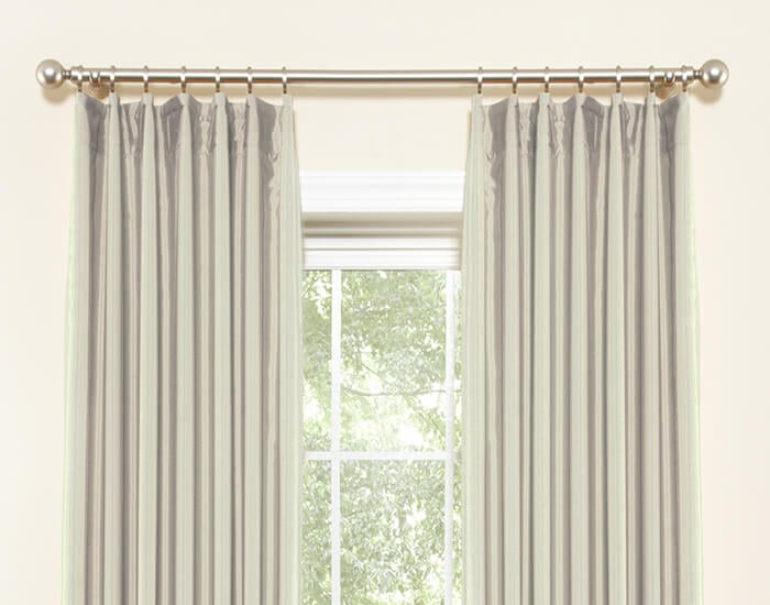 putting rings on drapes