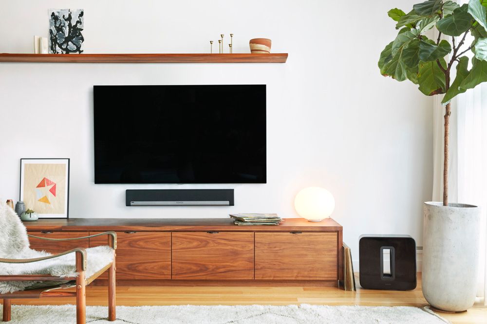 Sonos Speaker in Living Room