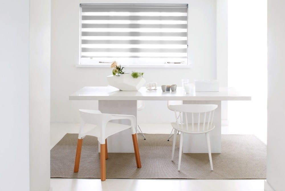 dining room window treatments