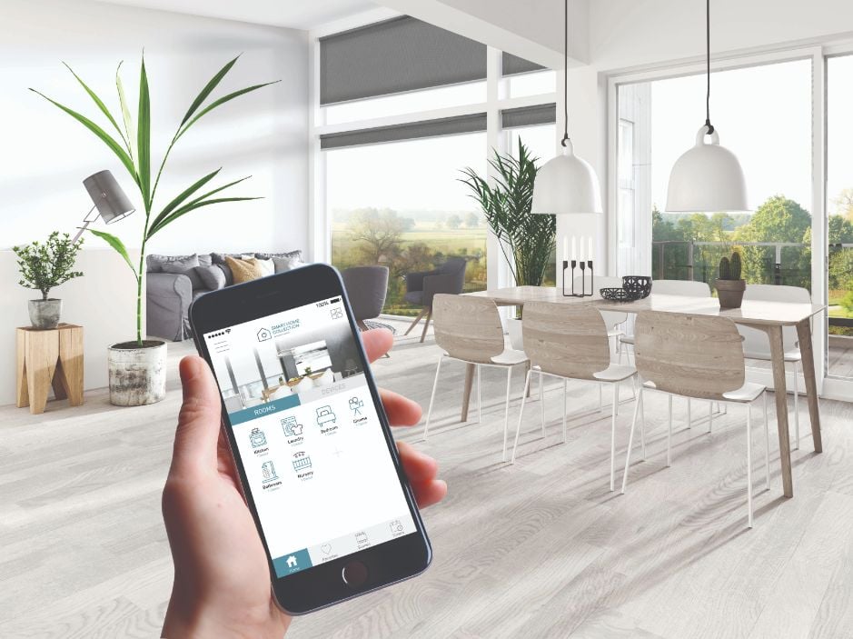 Automated Shades with App Rollease Smart Home Collection