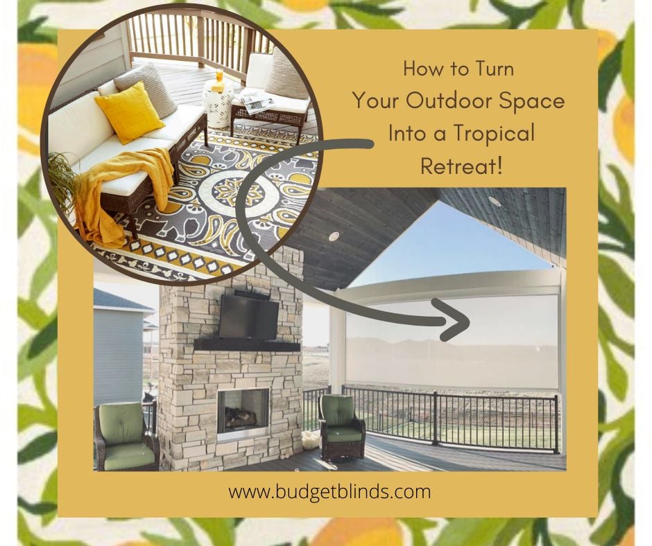Tropical Retreat Outdoor Space
