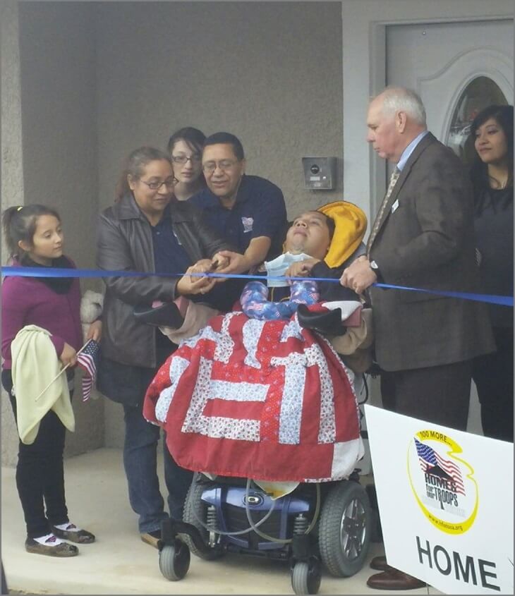 cutting ribbon welcome