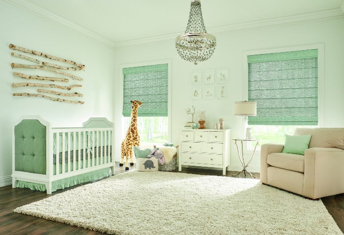 Roman Shades Nursery Horizons