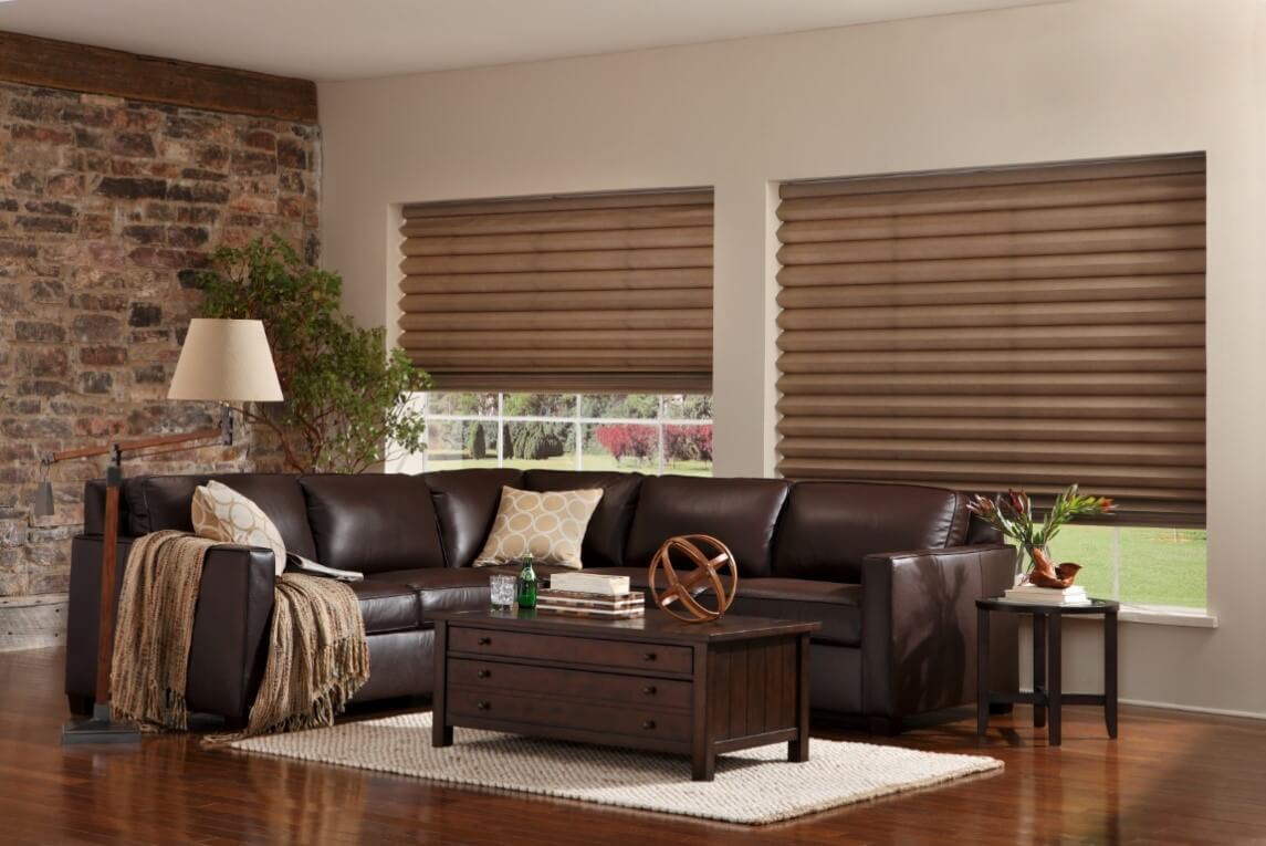 pleated shades