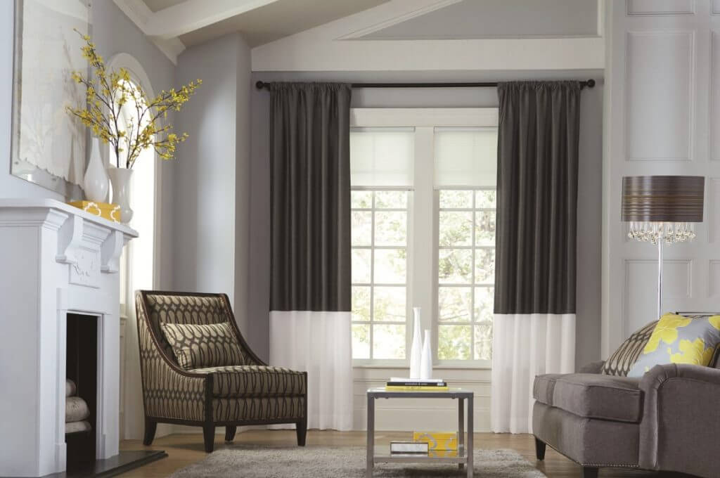 stylish drapery