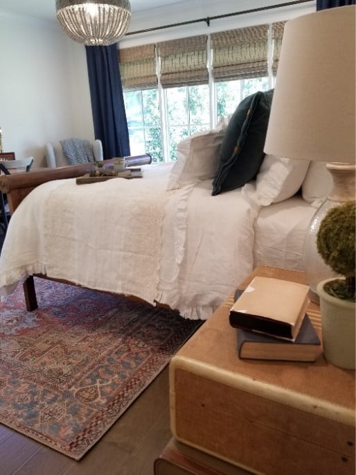 Bamboo Shades Bedroom