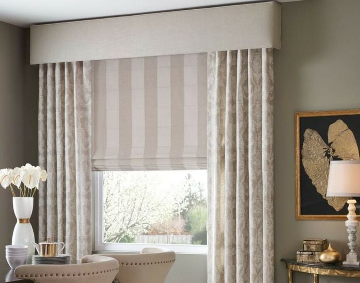 layered window treatments