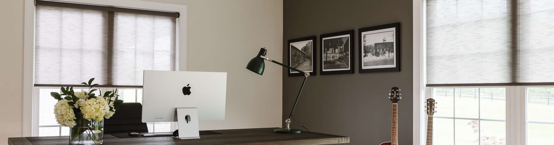 light filtering roller shades office